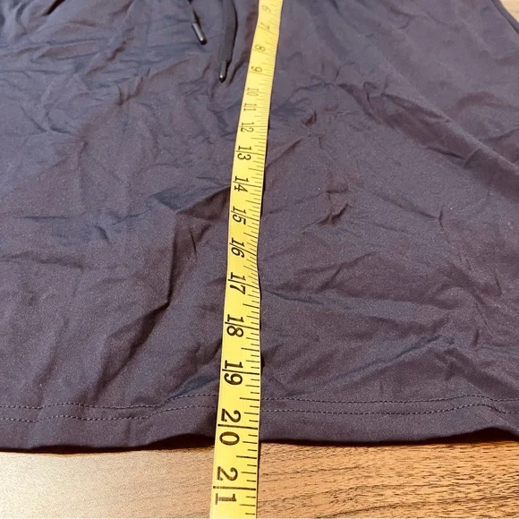 Everyday Drawstring Navy Mini Skirt - Picture 8 of 8